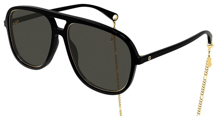 Gucci Round Sunglasses BlackGrey
