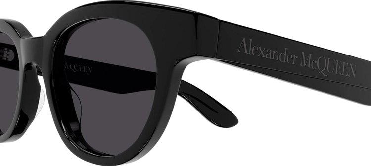 Alexander McQueen Round Sunglasses BlackGrey