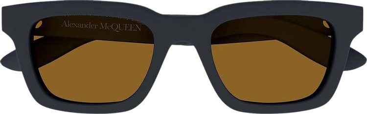 Alexander McQueen Square Sunglasses GreyYellow