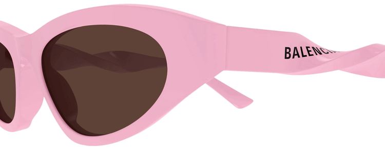 Balenciaga Cat Eye Sunglasses PinkBrown