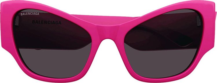 Balenciaga Cat Eye Sunglasses FuchsiaGrey