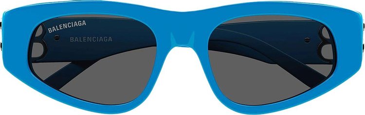 Balenciaga Cat Eye Sunglasses Light BlueSilverGrey