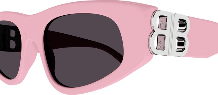 Balenciaga Cat Eye Sunglasses PinkSilverGrey