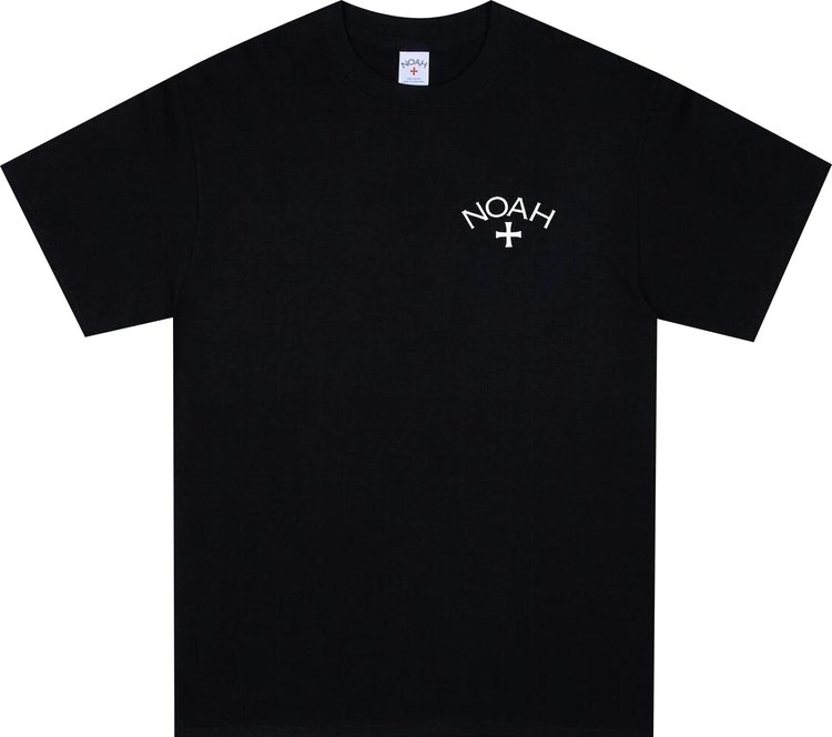 Noah Small Core Logo T Shirt Black