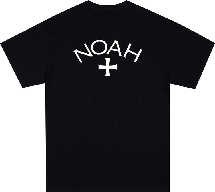 Noah Small Core Logo T Shirt Black