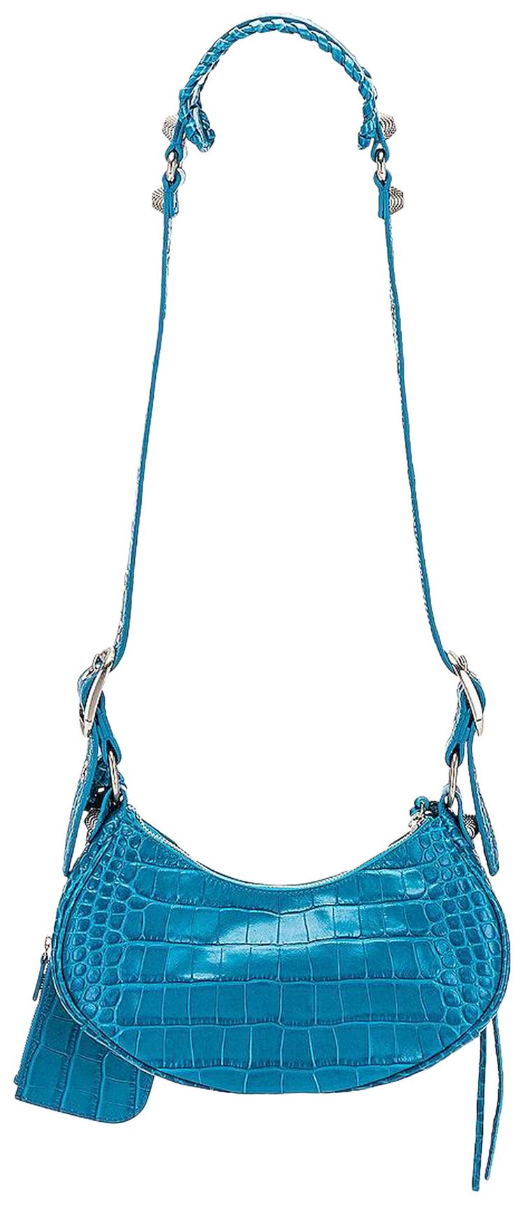 Balenciaga Le Cagole Shoulder Bag Turquoise