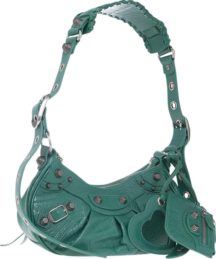 Balenciaga Le Cagole Shoulder Bag Jade