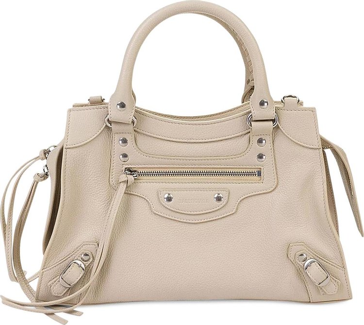 Balenciaga Neo Classic City Top Handle Bag Cream