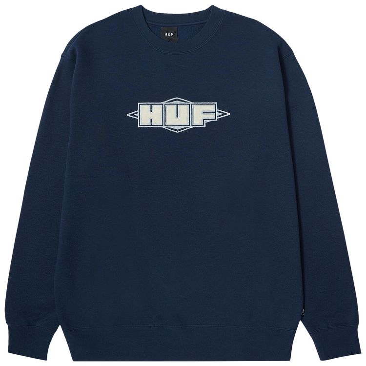 HUF Quality Crewneck Blue