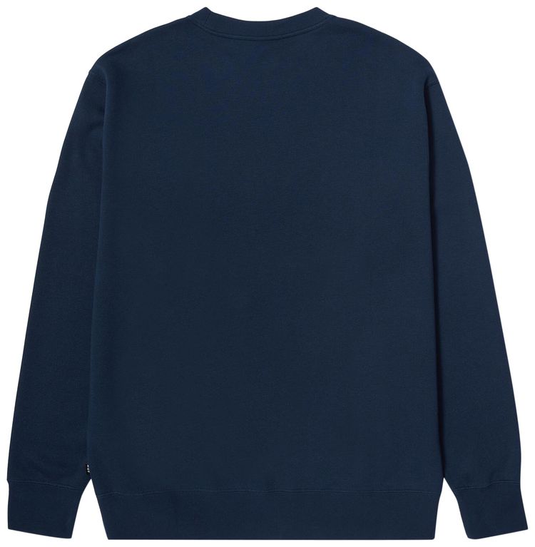 HUF Quality Crewneck Blue