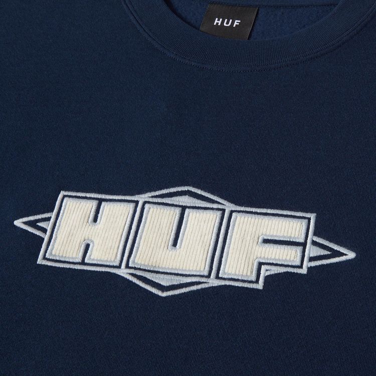 HUF Quality Crewneck Blue