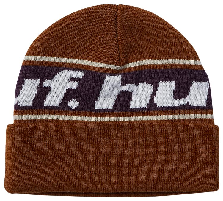 HUF Continual Cuff Beanie Russet