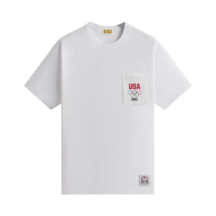 Kith For Team USA Olympics 2024 Tee White