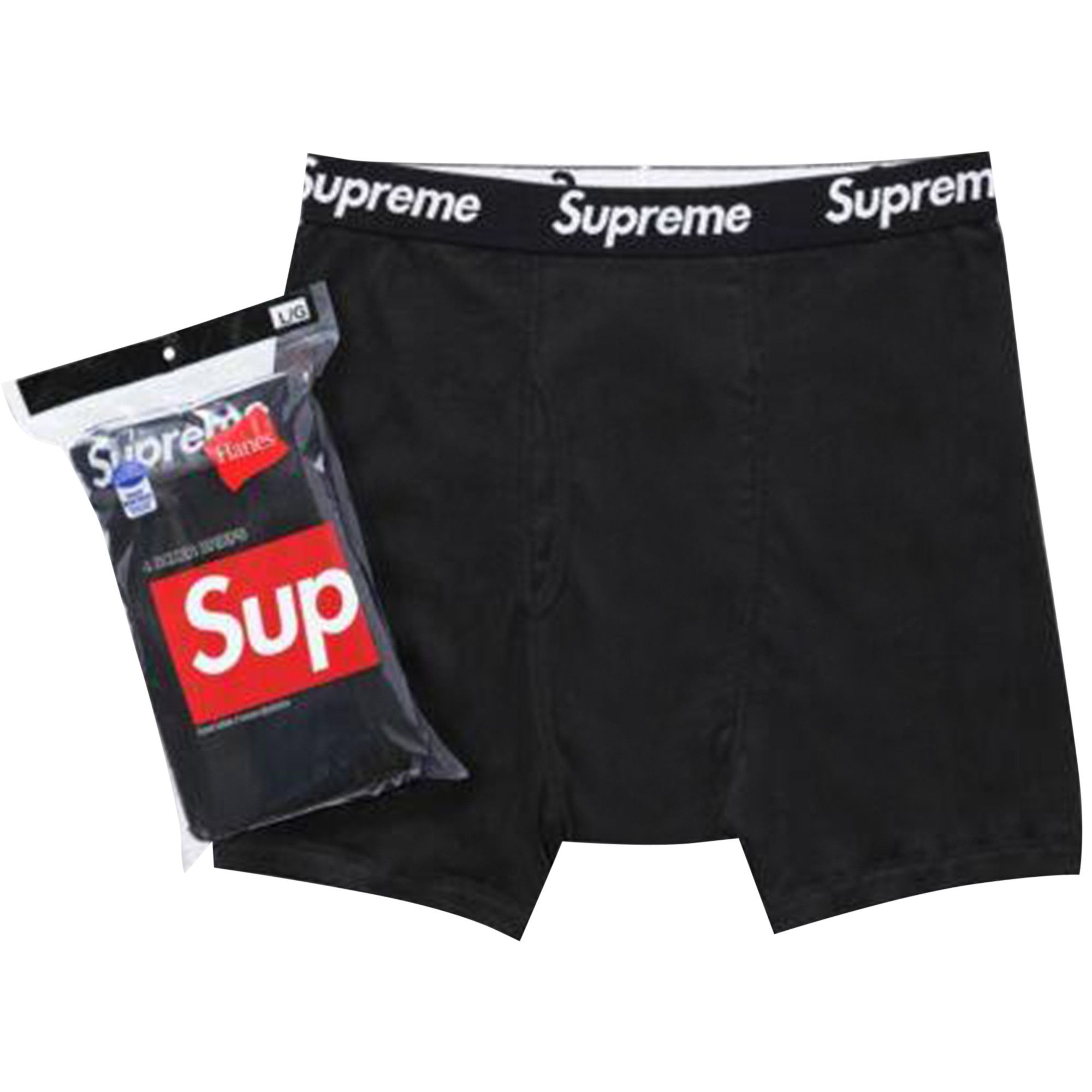 Supreme Hanes Boxer Briefs (2 Pack) Olive - SS22 - US
