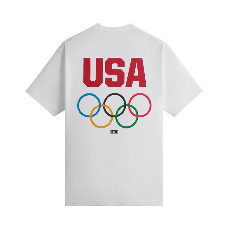 Kith For Team USA Olympics 2024 Tee White