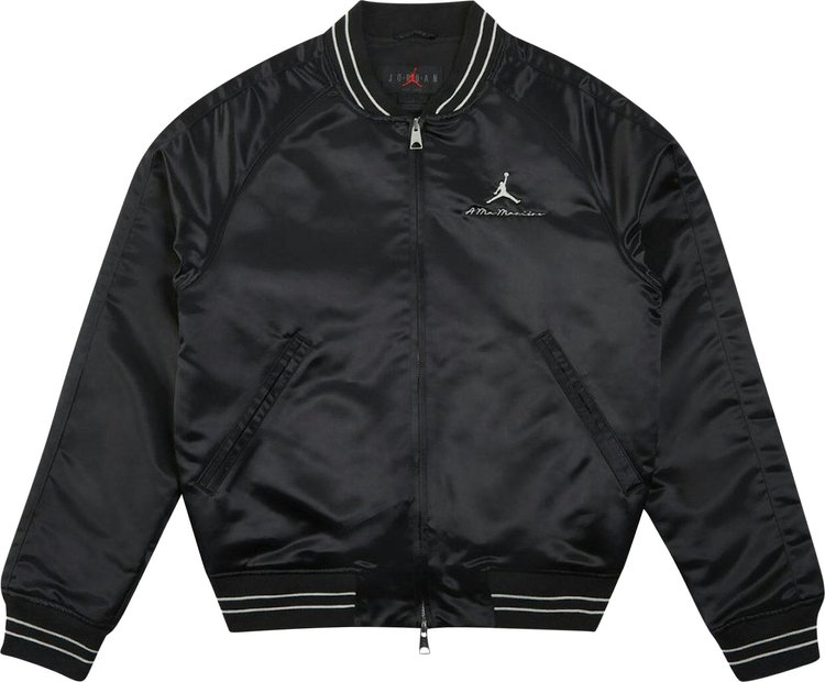 Air Jordan x A Ma Maniere Souvenir Jacket Black