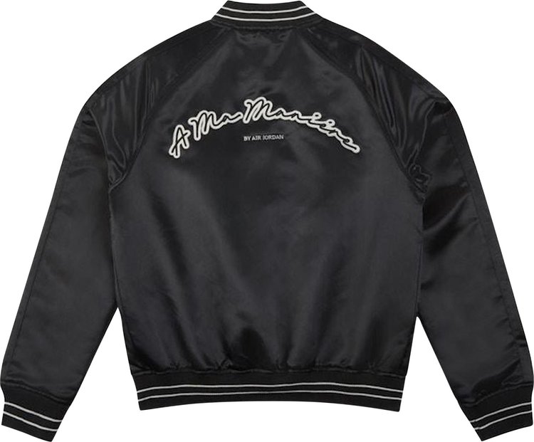 Air Jordan x A Ma Maniere Souvenir Jacket Black