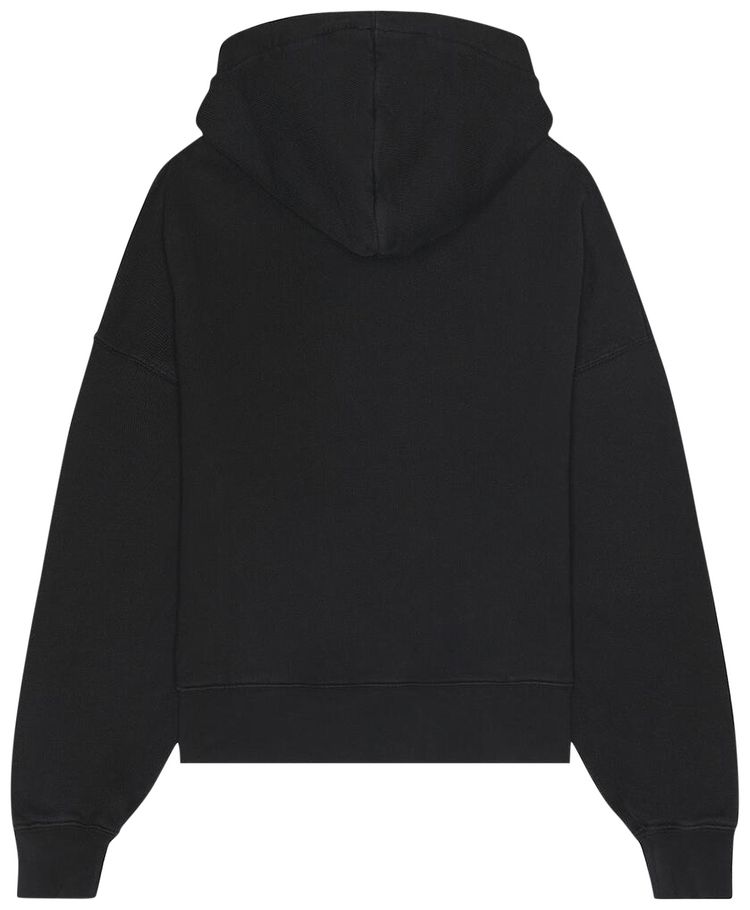 Palm Angels Logo Hoodie Black