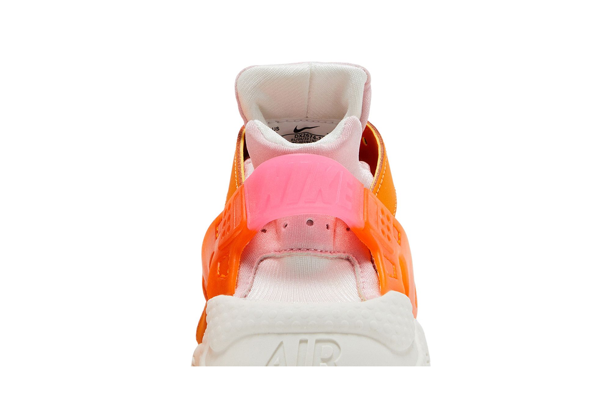 Pink orange and white huaraches online