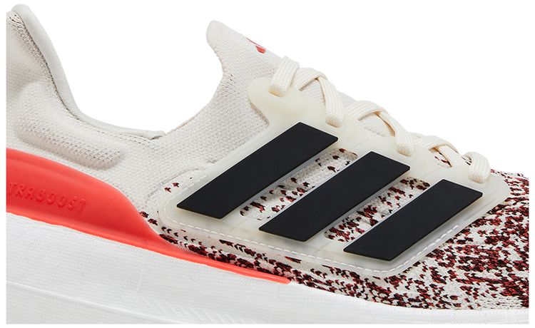 Adidas UltraBoost Light Chalk Bright Red Gradient
