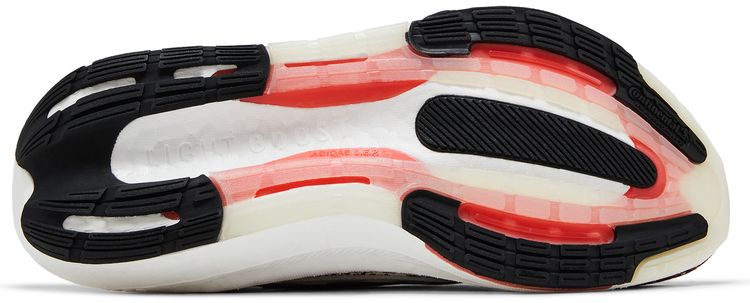 Adidas UltraBoost Light Chalk Bright Red Gradient