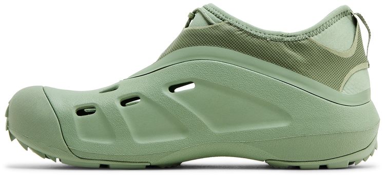 Satisfy x Crocs Quick Trail Low Moss