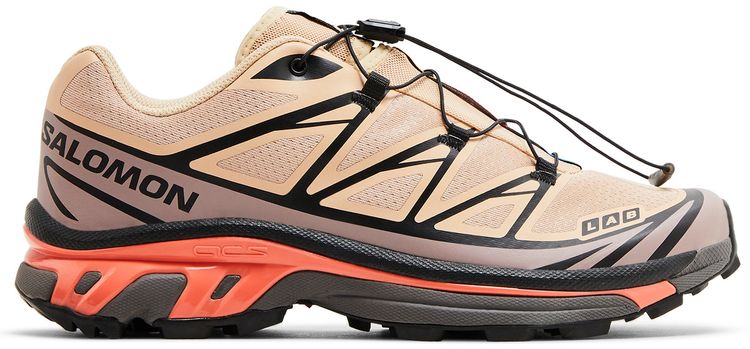 Salomon XT 6 Hazelnut Quail Living Coral
