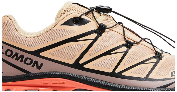 Salomon XT 6 Hazelnut Quail Living Coral
