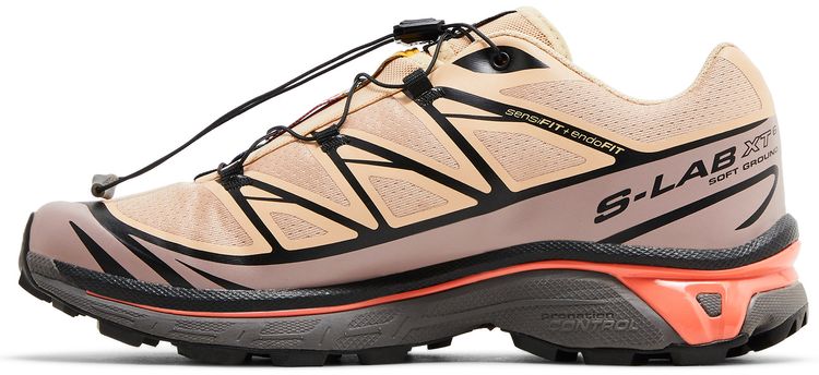 Salomon XT 6 Hazelnut Quail Living Coral