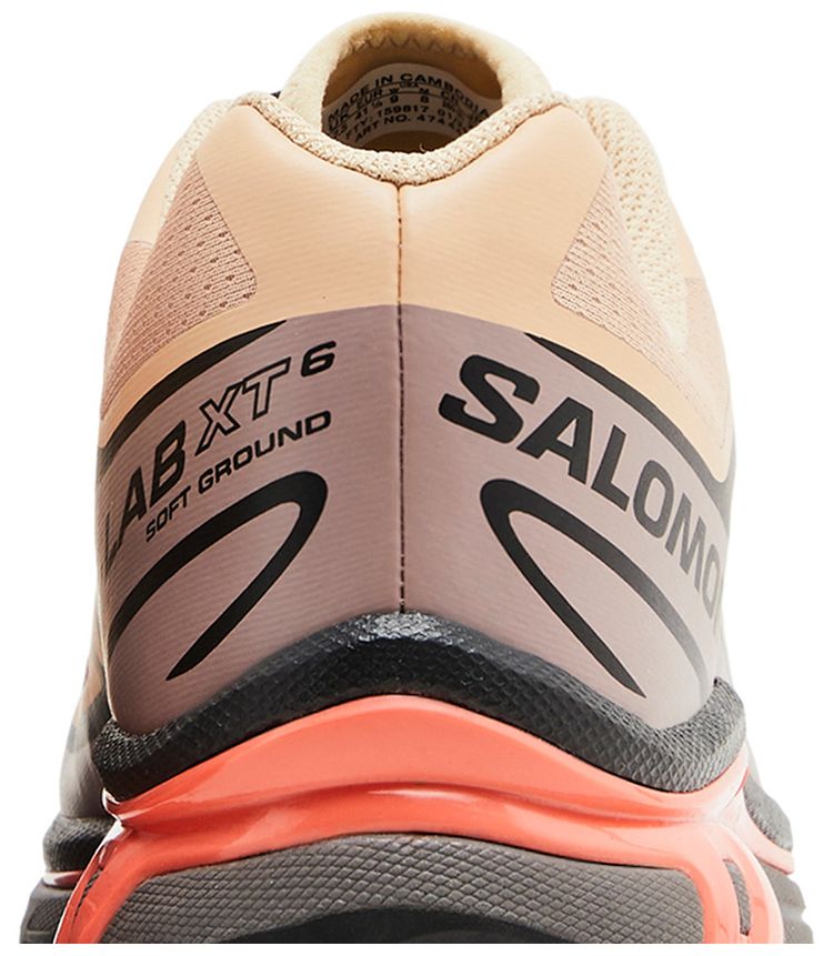Salomon XT 6 Hazelnut Quail Living Coral