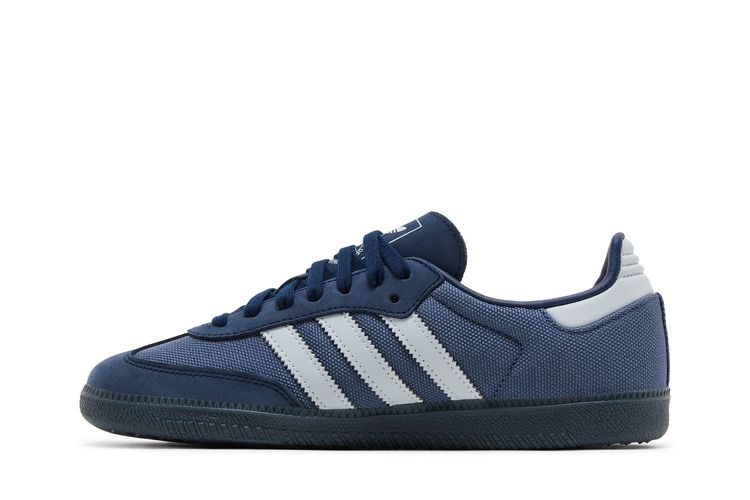 adidas gazelle silver green womens Adidas x CP Company Samba Blue Trainers