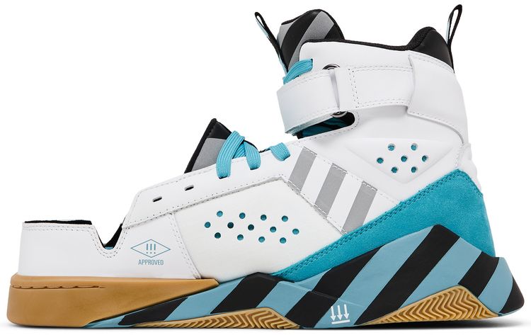 MSCHF BWD High White Black Blue