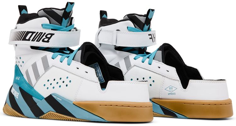 MSCHF BWD High White Black Blue