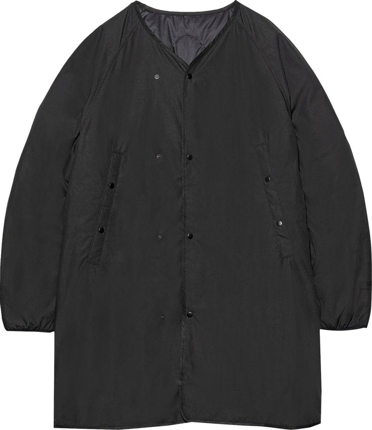 nanamica Reversible Down Coat Charcoal