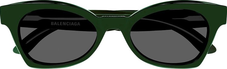 Balenciaga Cat Eye Sunglasses GreenGrey