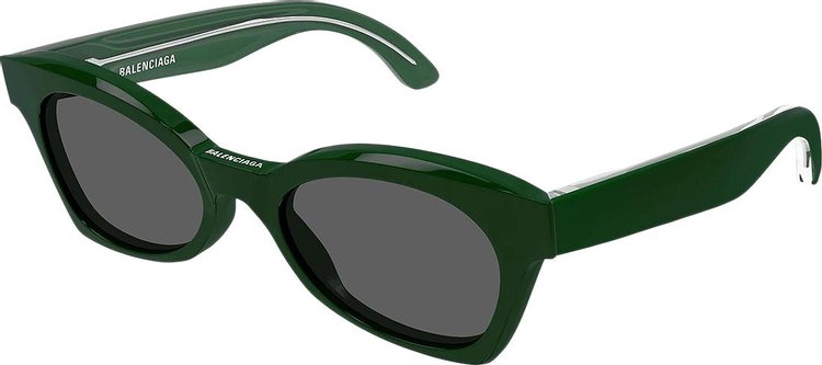 Balenciaga Cat Eye Sunglasses GreenGrey