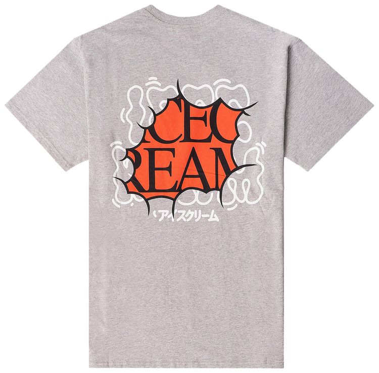 Icecream Lambo Tee Heather Grey