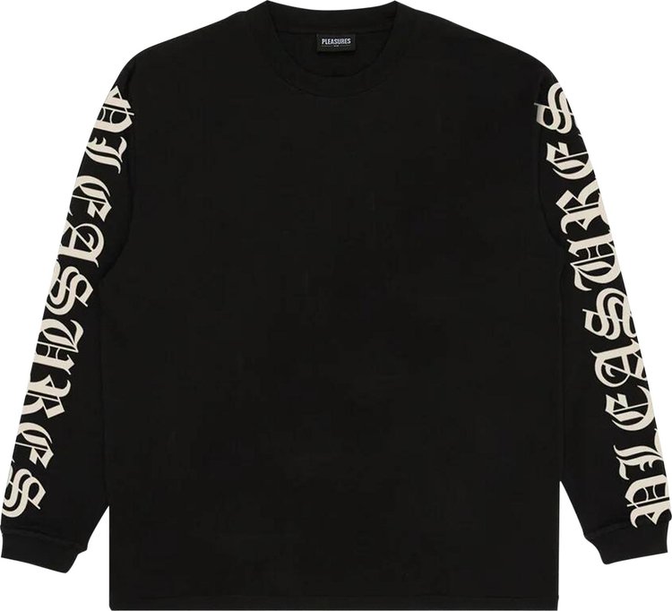 Pleasures OE Heavyweight Long Sleeve Black