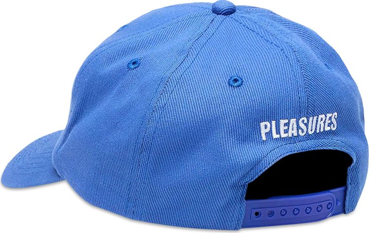 Pleasures Bar Snapback Royal Blue