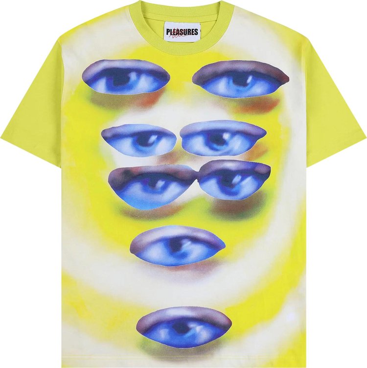 Pleasures Human Eyes Heavyweight Shirt Yellow