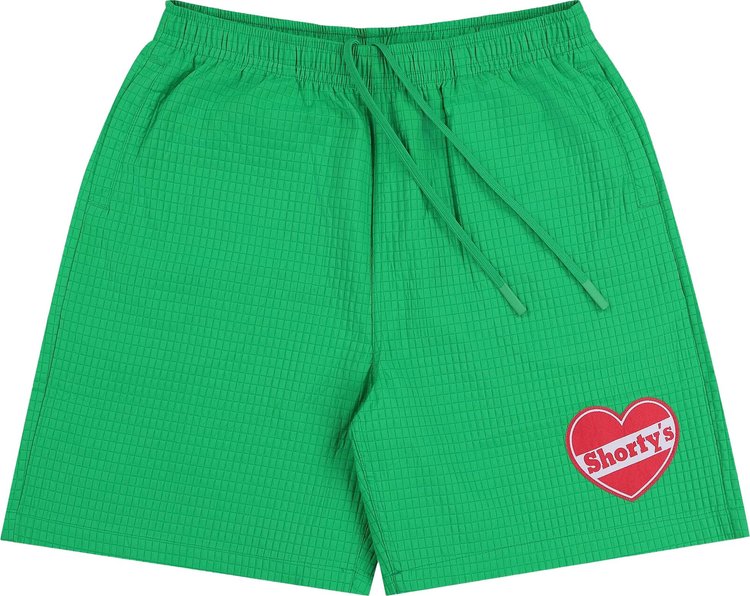 Pleasures Heart Sport Shorts Green