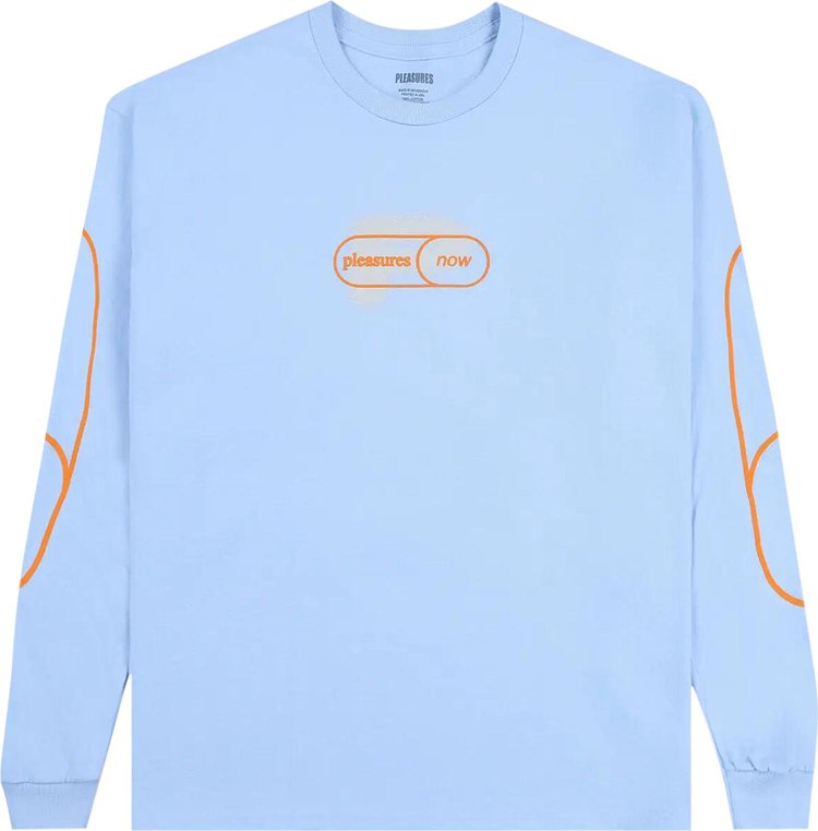 Pleasures Pixel Long Sleeve Light Blue