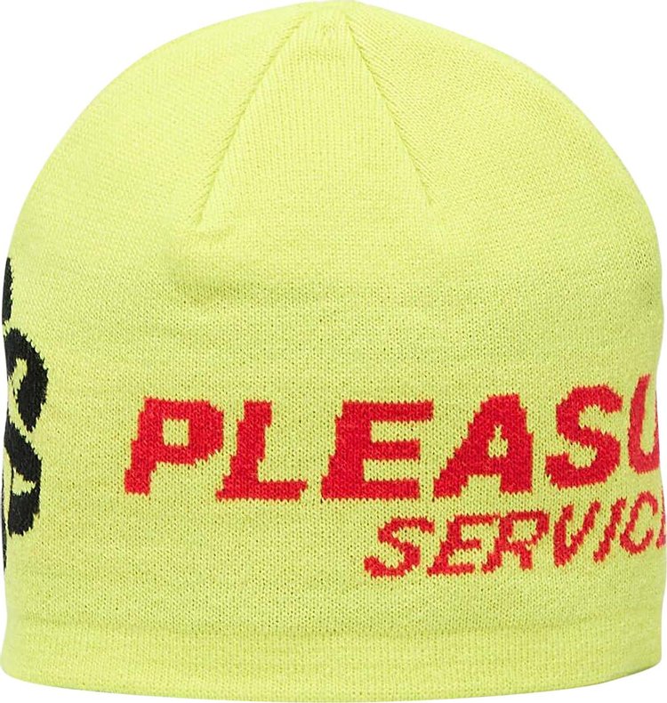 Pleasures Service Skully Safety Green