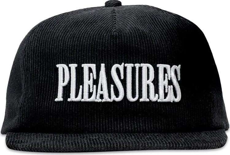 Pleasures Corduroy Snapback Onyx