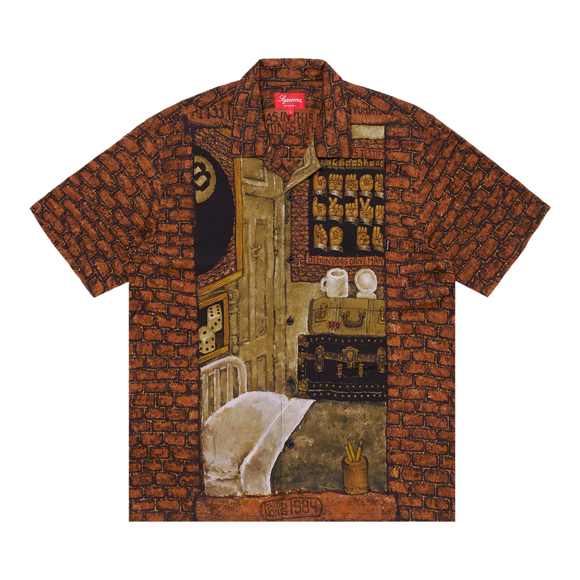 Supreme martin wong hot sale