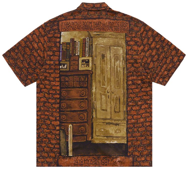 Buy Supreme Martin Wong Secret World Rayon Short-Sleeve Shirt 