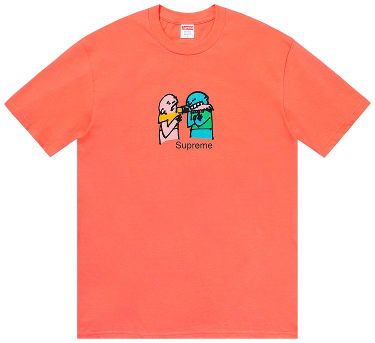 Supreme Bite Tee Neon Orange