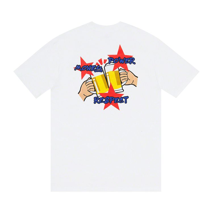 Supreme Money Power Respect Tee White