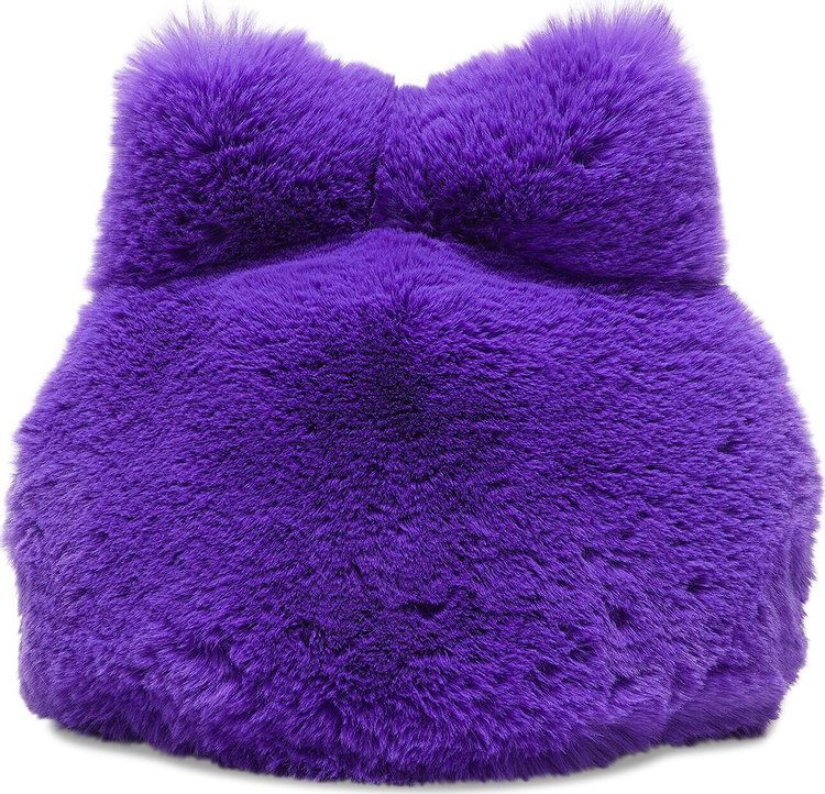 Acne Studios Fuzzy Hat Purple