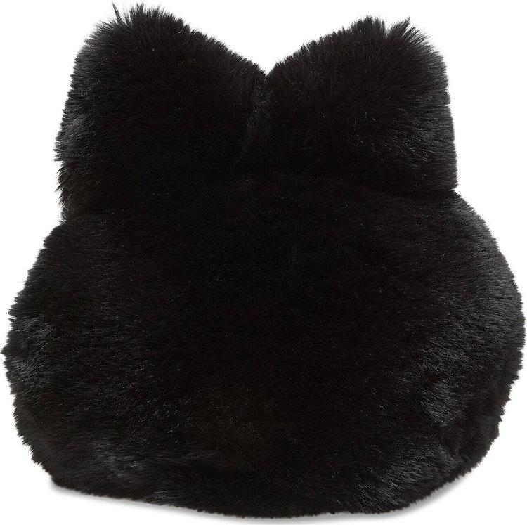 Acne Studios Fuzzy Hat Black